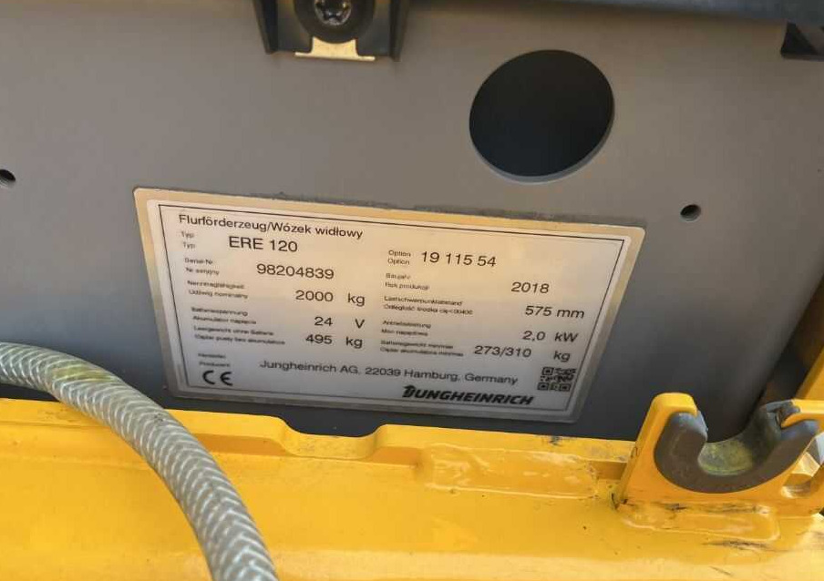 Jungheinrich ERE120 - Palletwagen: afbeelding 4 Jungheinrich ERE120 - Palletwagen: afbeelding 4