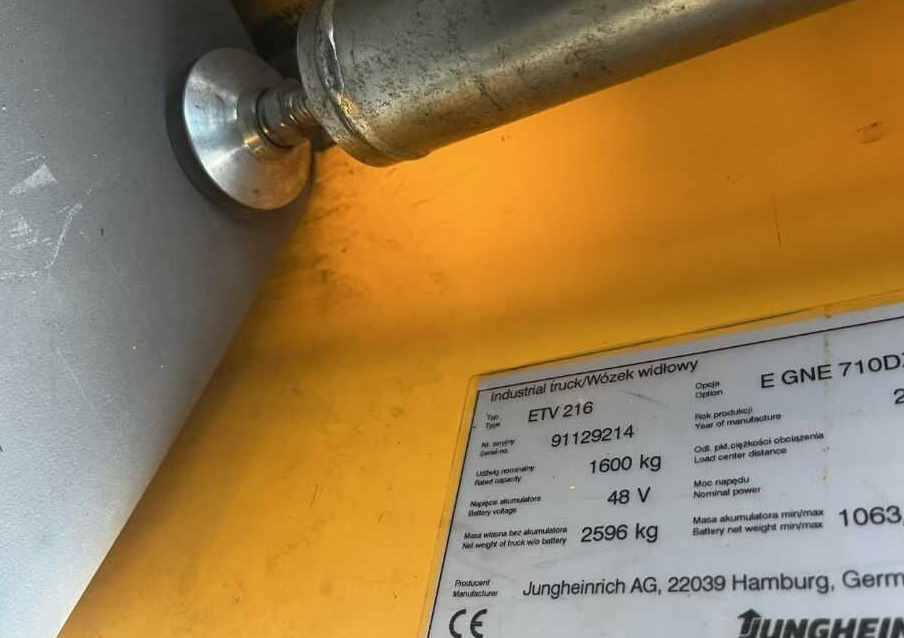 Jungheinrich ETV216 - Reach truck: afbeelding 4 Jungheinrich ETV216 - Reach truck: afbeelding 4