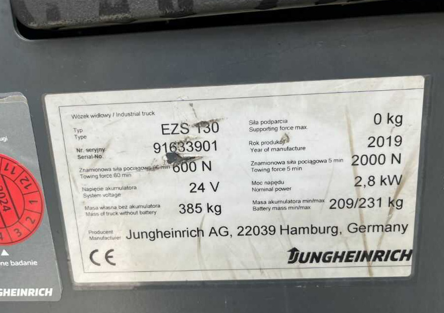 Jungheinrich EZS130 - Elektrische trekker: afbeelding 4 Jungheinrich EZS130 - Elektrische trekker: afbeelding 4