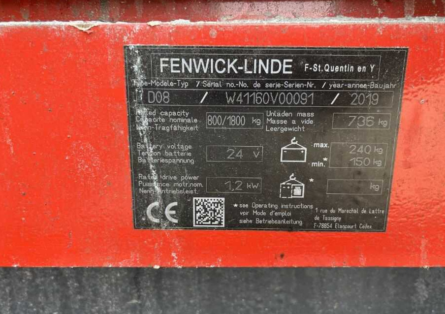 Linde D08 - Stapelaar: afbeelding 4 Linde D08 - Stapelaar: afbeelding 4
