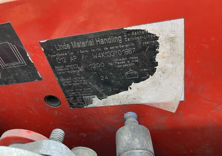 Linde D12AP - Stapelaar: afbeelding 4 Linde D12AP - Stapelaar: afbeelding 4