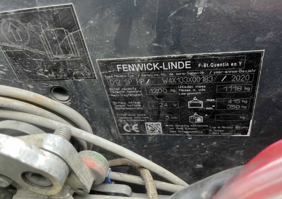 Linde D12HPSP - Stapelaar: afbeelding 4 Linde D12HPSP - Stapelaar: afbeelding 4