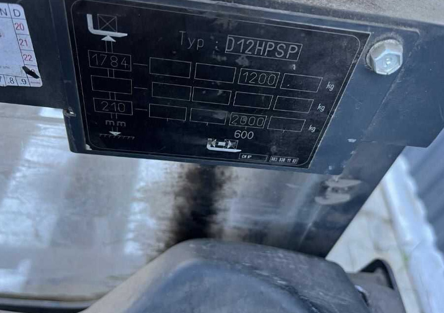 Linde D12HPSP - Stapelaar: afbeelding 5 Linde D12HPSP - Stapelaar: afbeelding 5