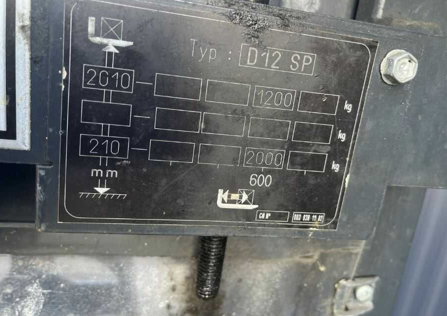 Linde D12SP - Stapelaar: afbeelding 4 Linde D12SP - Stapelaar: afbeelding 4