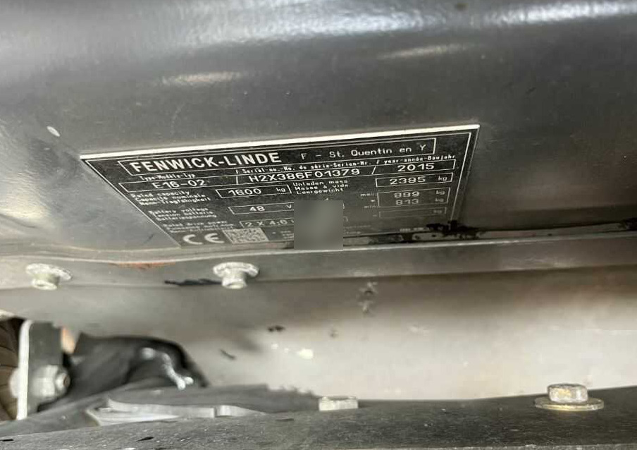 Linde E16-02 - Elektrische heftruck: afbeelding 4 Linde E16-02 - Elektrische heftruck: afbeelding 4