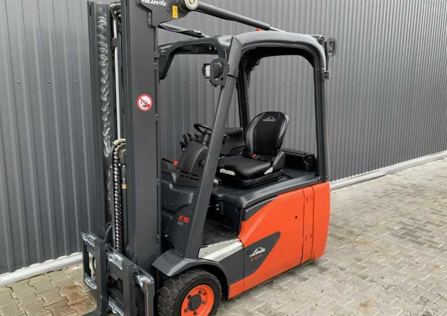 Linde E16-02 - Elektrische heftruck: afbeelding 1 Linde E16-02 - Elektrische heftruck: afbeelding 1