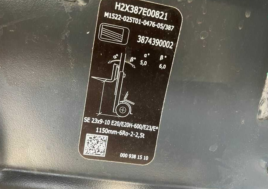 Linde E20-01 - Elektrische heftruck: afbeelding 5 Linde E20-01 - Elektrische heftruck: afbeelding 5