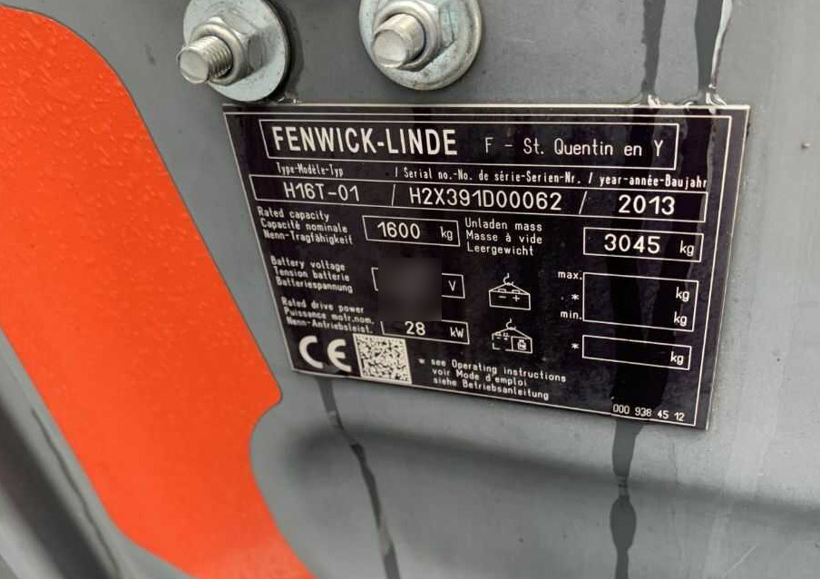 Linde H16T-01 - LPG heftruck: afbeelding 4 Linde H16T-01 - LPG heftruck: afbeelding 4