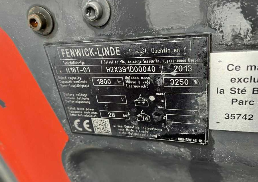 Linde H18T-01 - LPG heftruck: afbeelding 4 Linde H18T-01 - LPG heftruck: afbeelding 4