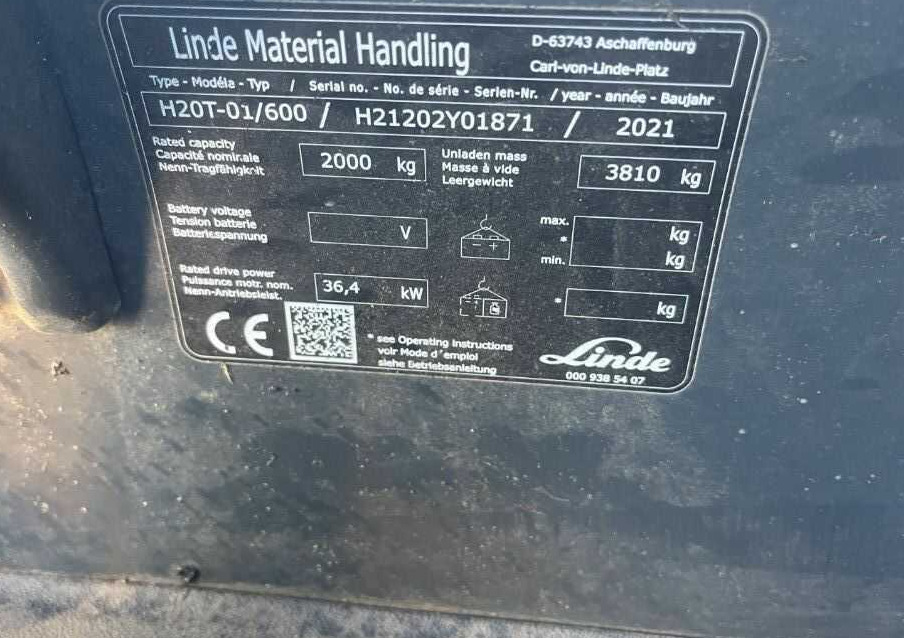 Linde H20T-01/600 - LPG heftruck: afbeelding 4 Linde H20T-01/600 - LPG heftruck: afbeelding 4