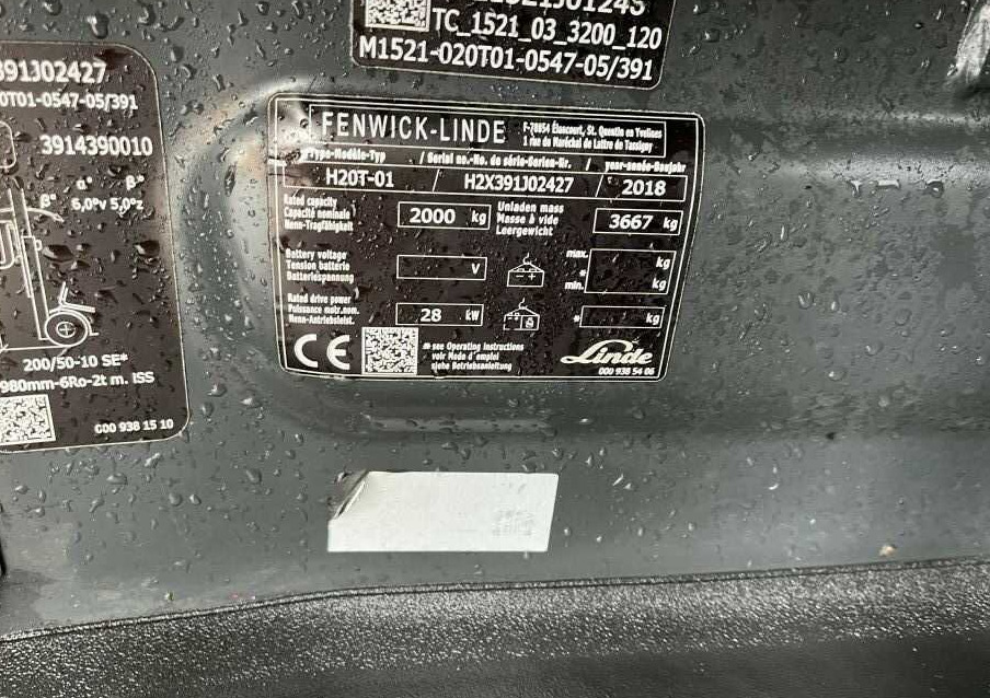 Linde H20T-01 - LPG heftruck: afbeelding 4 Linde H20T-01 - LPG heftruck: afbeelding 4