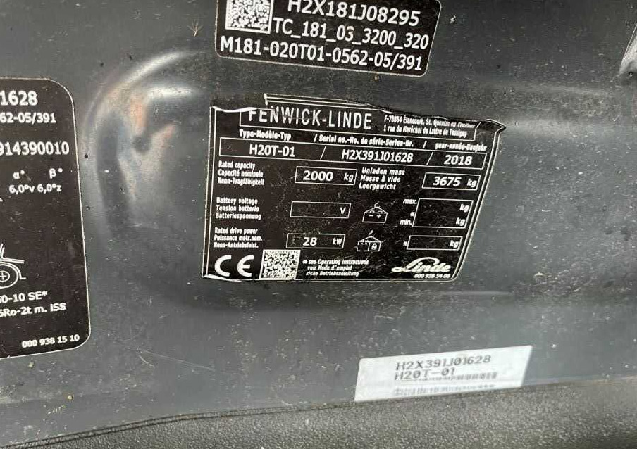 Linde H20T-01 - LPG heftruck: afbeelding 4 Linde H20T-01 - LPG heftruck: afbeelding 4
