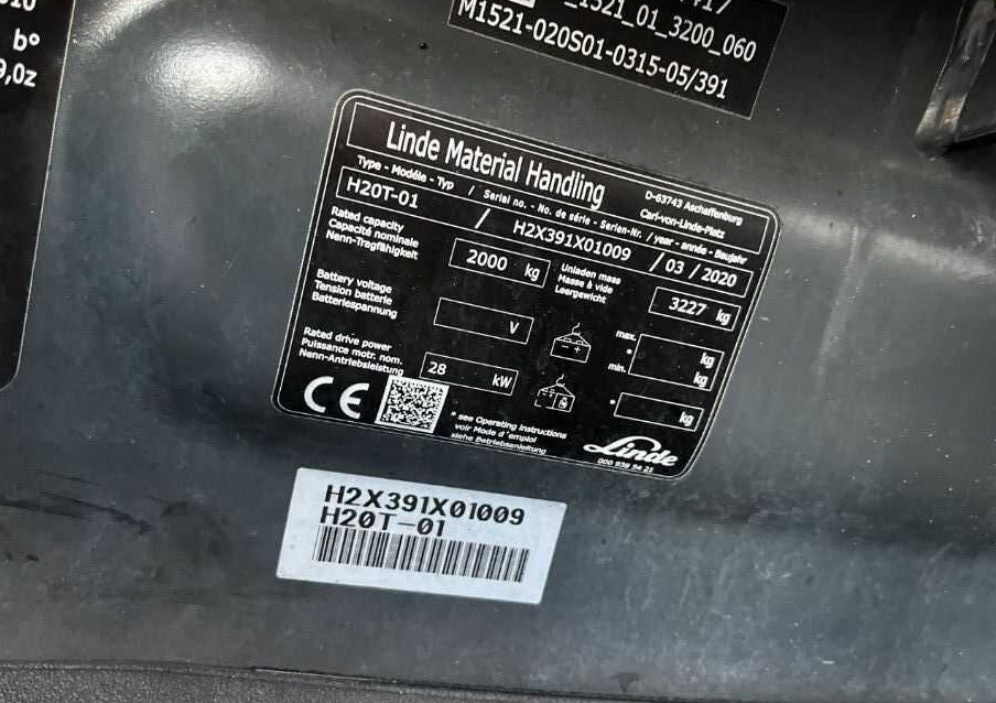 Linde H20T-01 - LPG heftruck: afbeelding 4 Linde H20T-01 - LPG heftruck: afbeelding 4