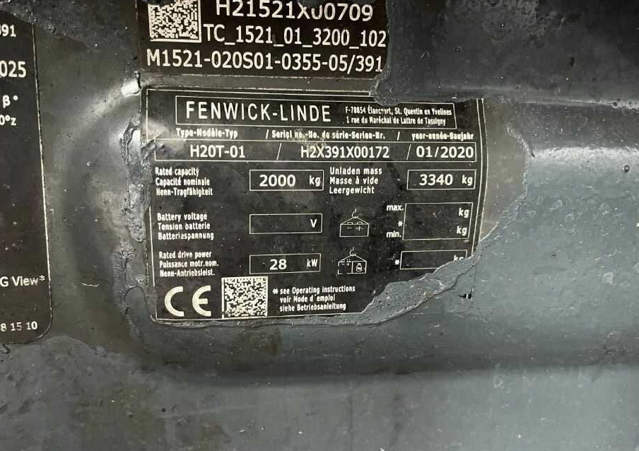 Linde H20T-01 - LPG heftruck: afbeelding 4 Linde H20T-01 - LPG heftruck: afbeelding 4