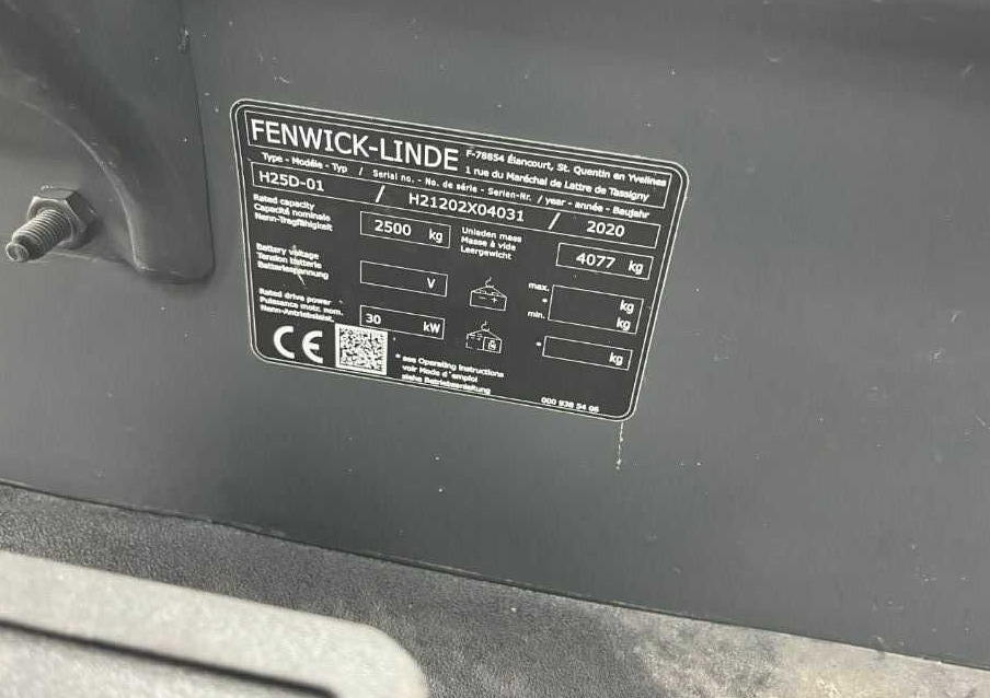 Linde H25D-01 - Diesel heftruck: afbeelding 4 Linde H25D-01 - Diesel heftruck: afbeelding 4