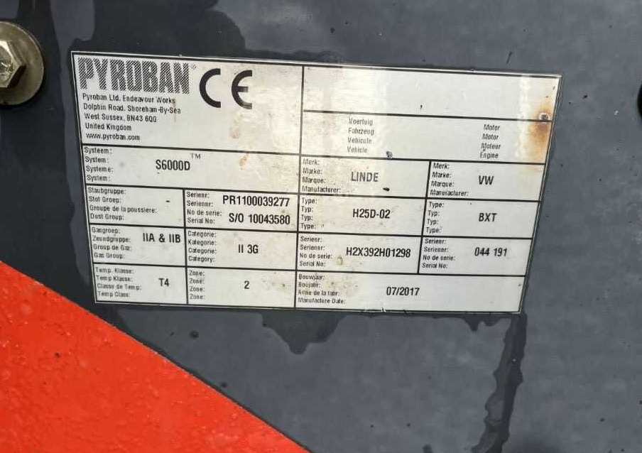 Linde H25D-02 - Diesel heftruck: afbeelding 5 Linde H25D-02 - Diesel heftruck: afbeelding 5