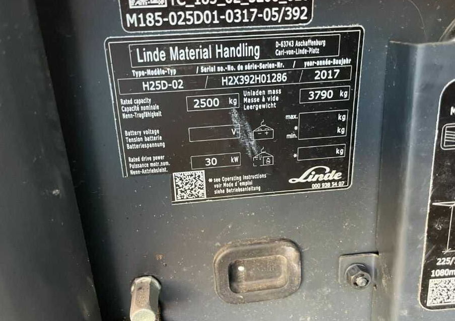 Linde H25D-02 - Diesel heftruck: afbeelding 4 Linde H25D-02 - Diesel heftruck: afbeelding 4