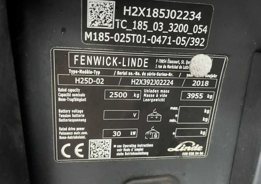 Linde H25D-02 - Diesel heftruck: afbeelding 4 Linde H25D-02 - Diesel heftruck: afbeelding 4