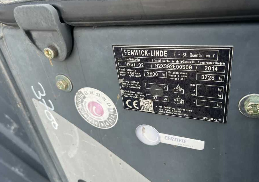 Linde H25T-01 - LPG heftruck: afbeelding 5 Linde H25T-01 - LPG heftruck: afbeelding 5
