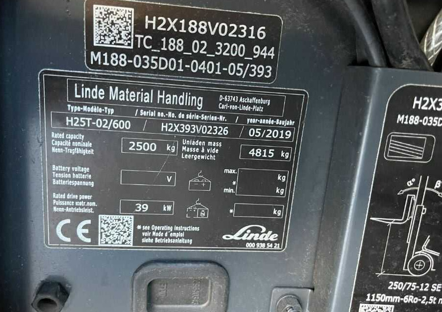 Linde H25T-02/600 - LPG heftruck: afbeelding 4 Linde H25T-02/600 - LPG heftruck: afbeelding 4