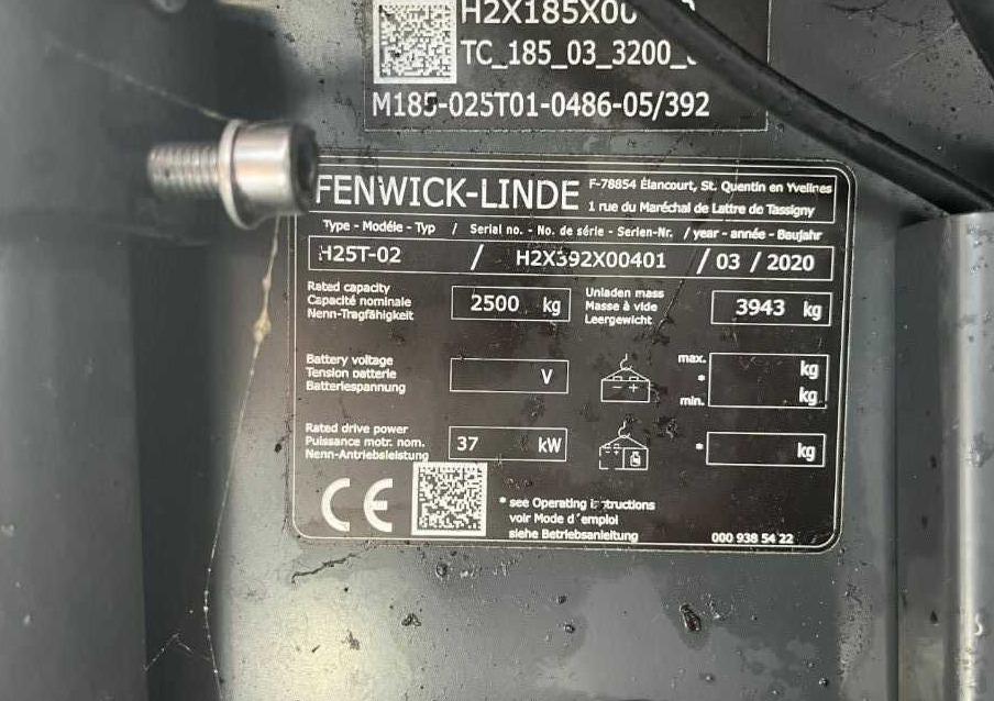 Linde H25T-02 - LPG heftruck: afbeelding 4 Linde H25T-02 - LPG heftruck: afbeelding 4