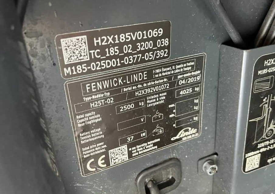 Linde H25T-02 - LPG heftruck: afbeelding 4 Linde H25T-02 - LPG heftruck: afbeelding 4