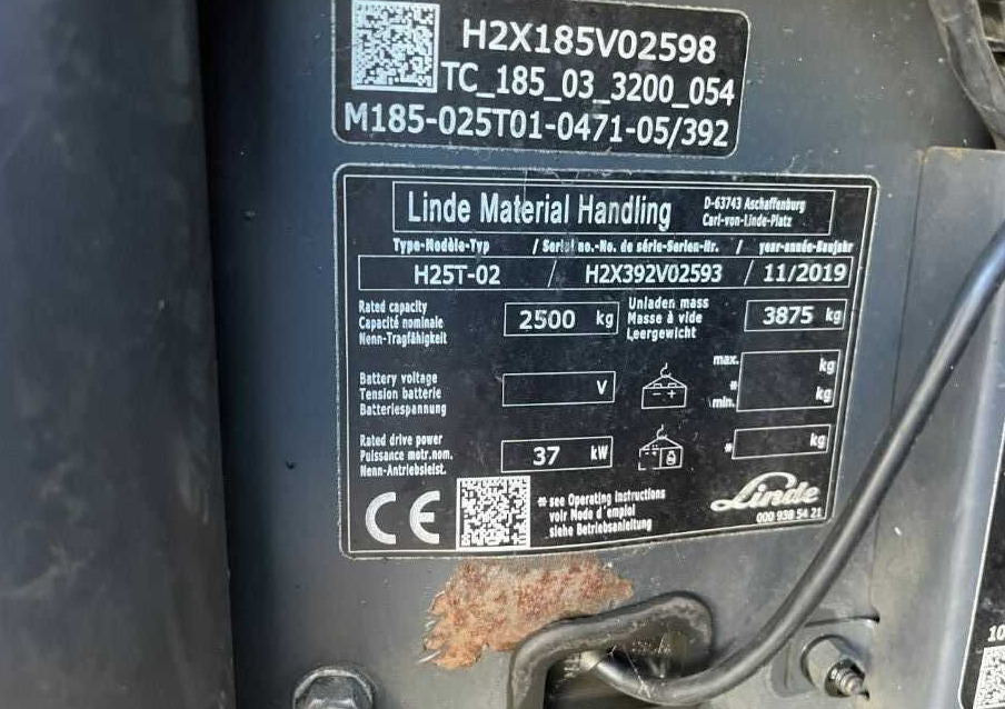 Linde H25T-02 - LPG heftruck: afbeelding 4 Linde H25T-02 - LPG heftruck: afbeelding 4