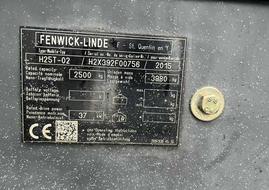 Linde H25T-02 - LPG heftruck: afbeelding 2 Linde H25T-02 - LPG heftruck: afbeelding 2