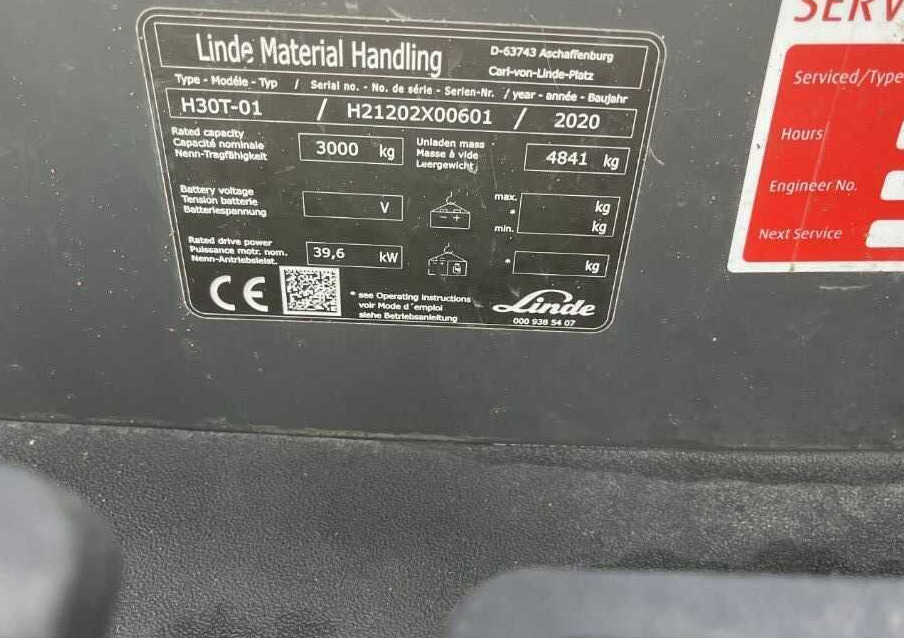 Linde H30T-01 - LPG heftruck: afbeelding 4 Linde H30T-01 - LPG heftruck: afbeelding 4