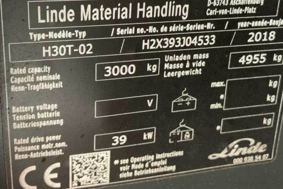 Linde H30T-02 - LPG heftruck: afbeelding 4 Linde H30T-02 - LPG heftruck: afbeelding 4