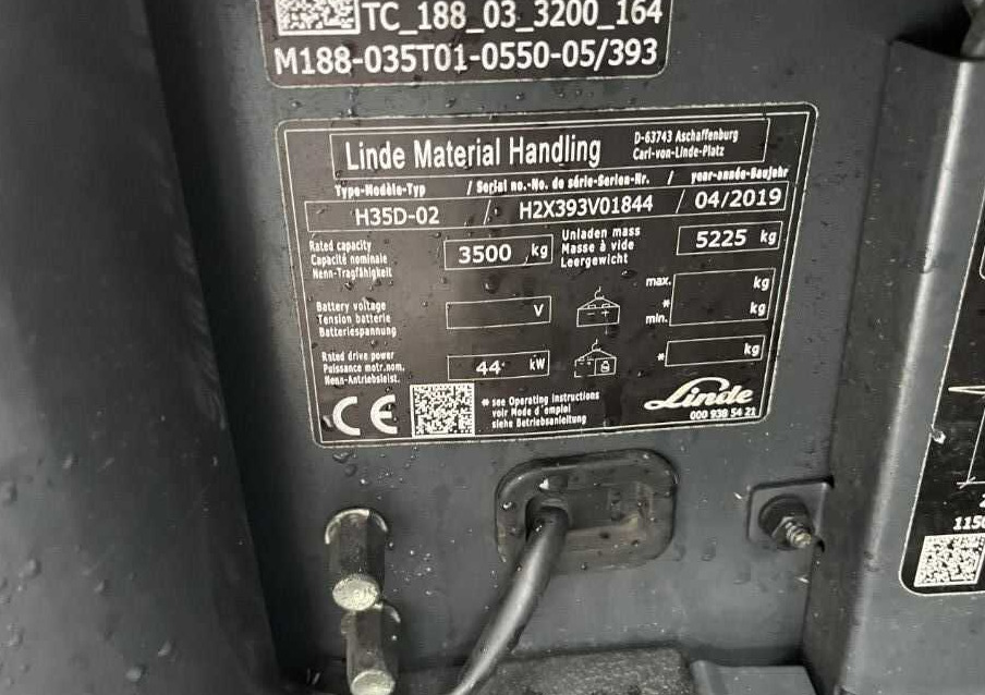Linde H35D-02 - Diesel heftruck: afbeelding 4 Linde H35D-02 - Diesel heftruck: afbeelding 4