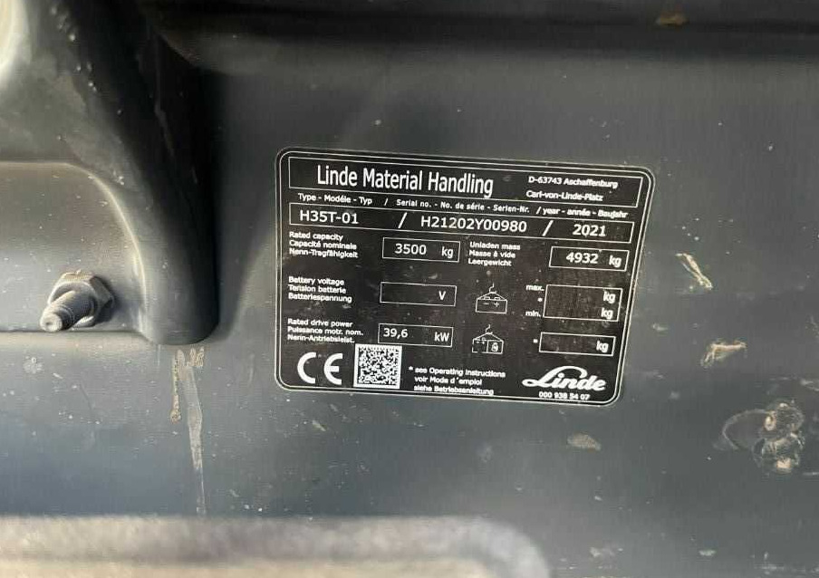 Linde H35T-01 - LPG heftruck: afbeelding 4 Linde H35T-01 - LPG heftruck: afbeelding 4