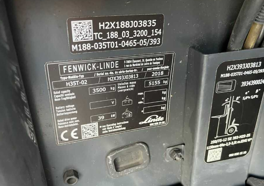Linde H35T-02 - LPG heftruck: afbeelding 4 Linde H35T-02 - LPG heftruck: afbeelding 4