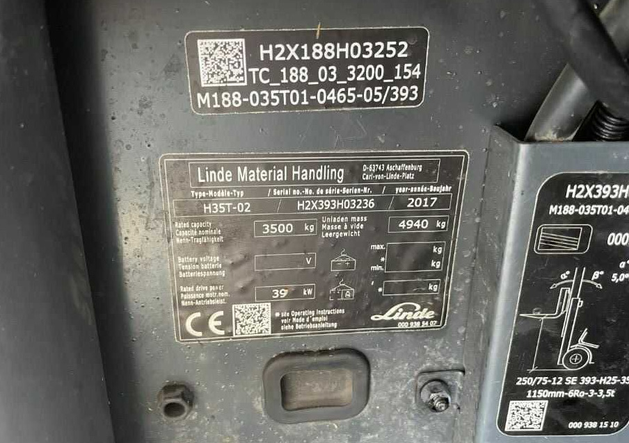Linde H35T-02 - LPG heftruck: afbeelding 4 Linde H35T-02 - LPG heftruck: afbeelding 4