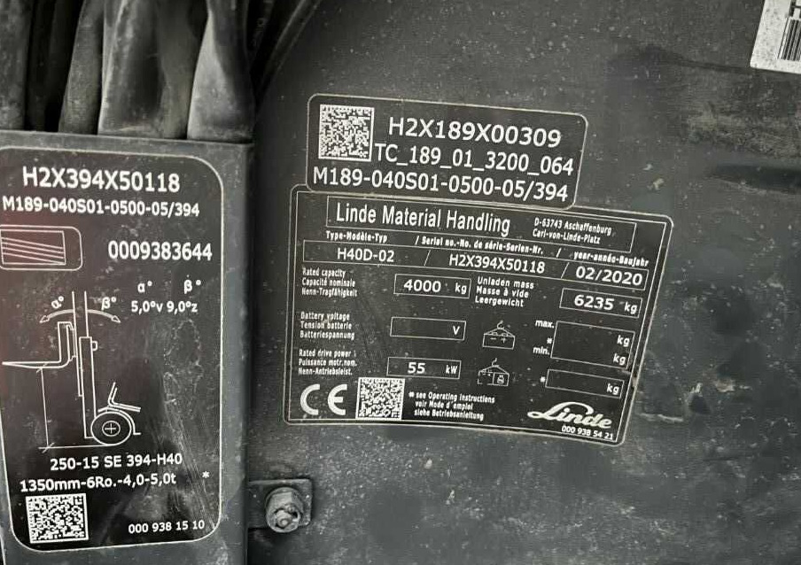 Linde H40D-02 - Diesel heftruck: afbeelding 4 Linde H40D-02 - Diesel heftruck: afbeelding 4