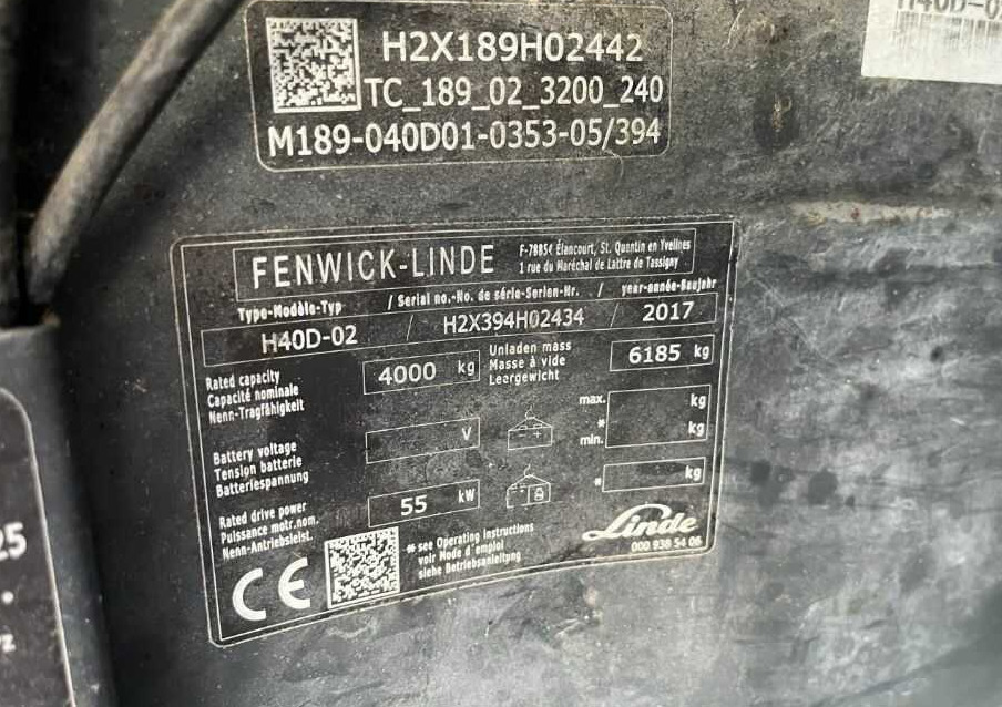Linde H40D-02 - Diesel heftruck: afbeelding 4 Linde H40D-02 - Diesel heftruck: afbeelding 4