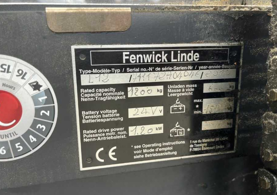 Linde L12 - Stapelaar: afbeelding 4 Linde L12 - Stapelaar: afbeelding 4