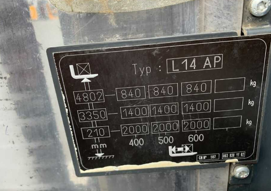 Linde L14AP - Stapelaar: afbeelding 4 Linde L14AP - Stapelaar: afbeelding 4