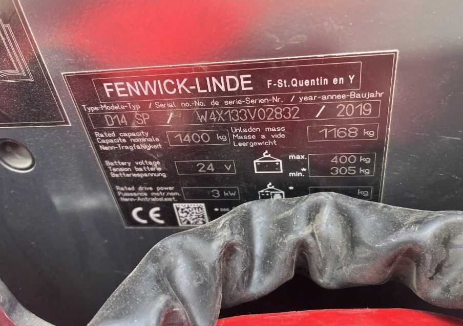 Linde L14LSP - Stapelaar: afbeelding 4 Linde L14LSP - Stapelaar: afbeelding 4