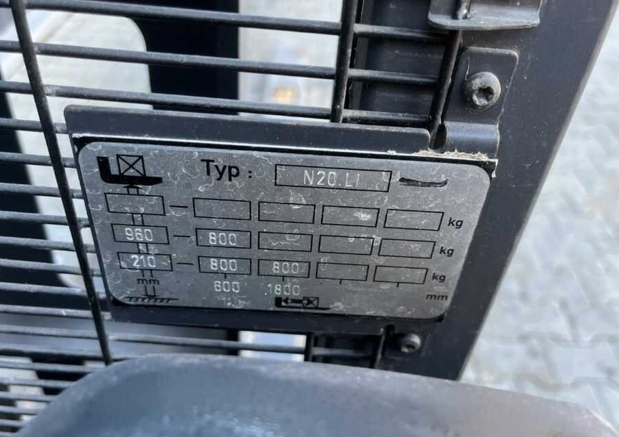 Linde N20LoL - Orderverzameltruck: afbeelding 5 Linde N20LoL - Orderverzameltruck: afbeelding 5