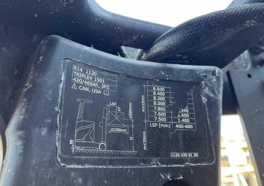 Linde R14-01 - Reach truck: afbeelding 5 Linde R14-01 - Reach truck: afbeelding 5