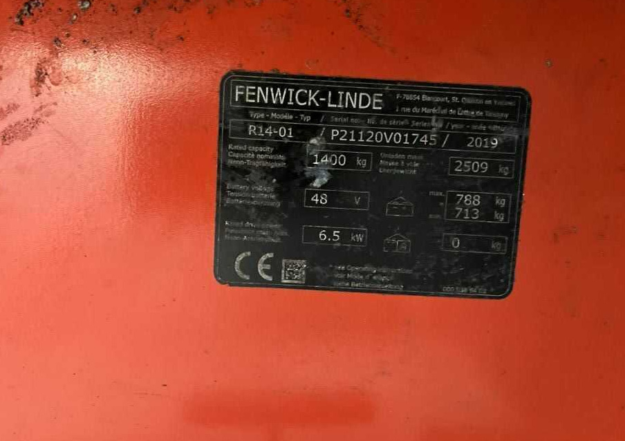 Linde R14-01 - Reach truck: afbeelding 4 Linde R14-01 - Reach truck: afbeelding 4