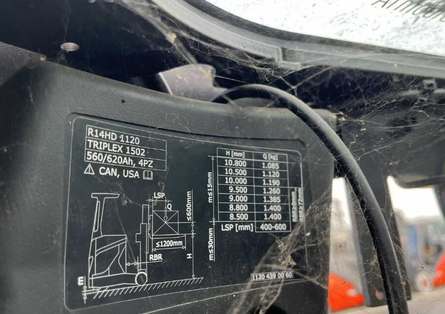 Linde R14HD-01 - Reach truck: afbeelding 5 Linde R14HD-01 - Reach truck: afbeelding 5