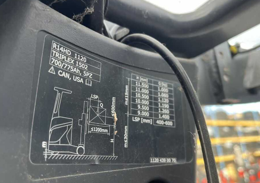 Linde R14HD-01 - Reach truck: afbeelding 5 Linde R14HD-01 - Reach truck: afbeelding 5