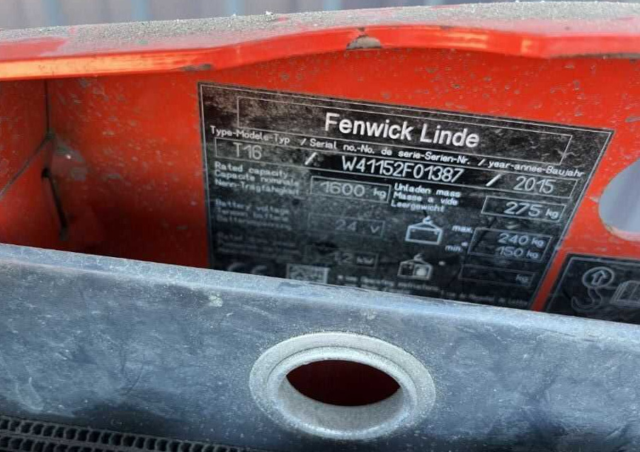 Linde T16 - Palletwagen: afbeelding 4 Linde T16 - Palletwagen: afbeelding 4