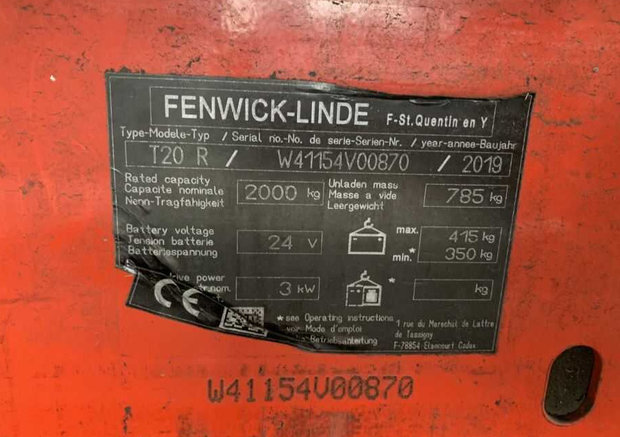 Linde T20R - Palletwagen: afbeelding 4 Linde T20R - Palletwagen: afbeelding 4
