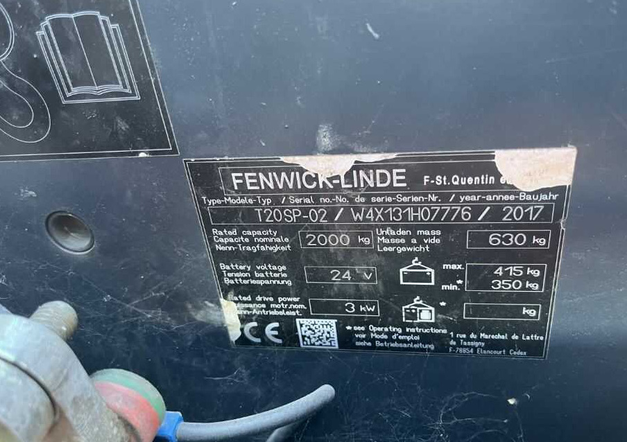 Linde T20SP-02 - Palletwagen: afbeelding 4 Linde T20SP-02 - Palletwagen: afbeelding 4