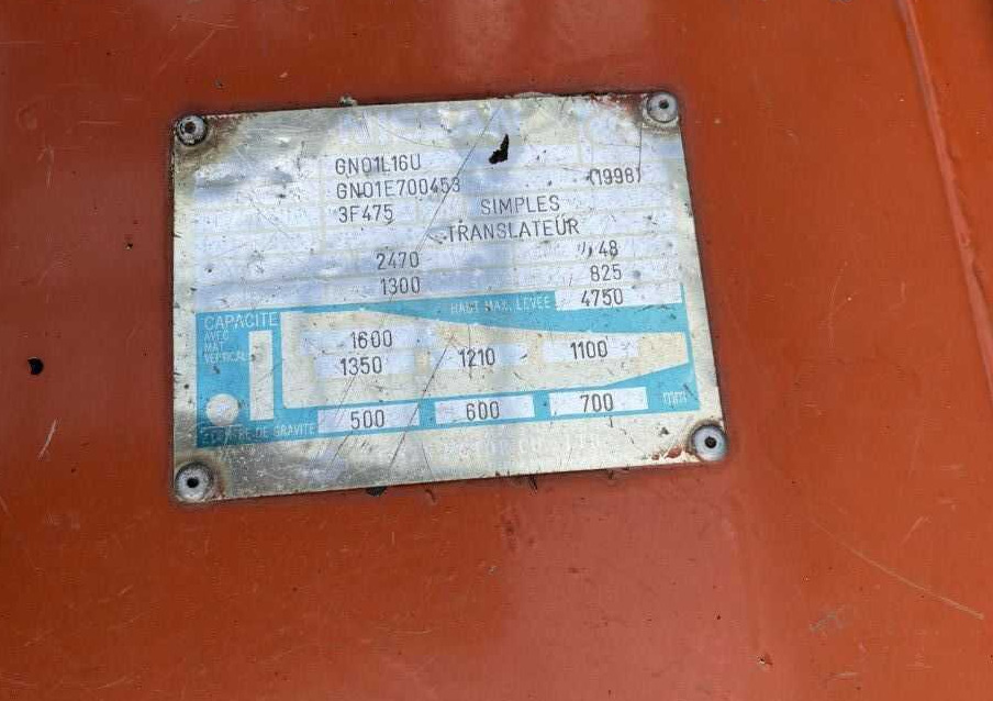 Nissan GN01L16U - Elektrische heftruck: afbeelding 4 Nissan GN01L16U - Elektrische heftruck: afbeelding 4