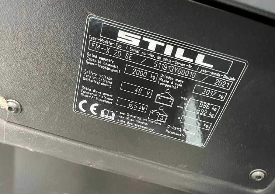 Still FMX20SE - Reach truck: afbeelding 5 Still FMX20SE - Reach truck: afbeelding 5