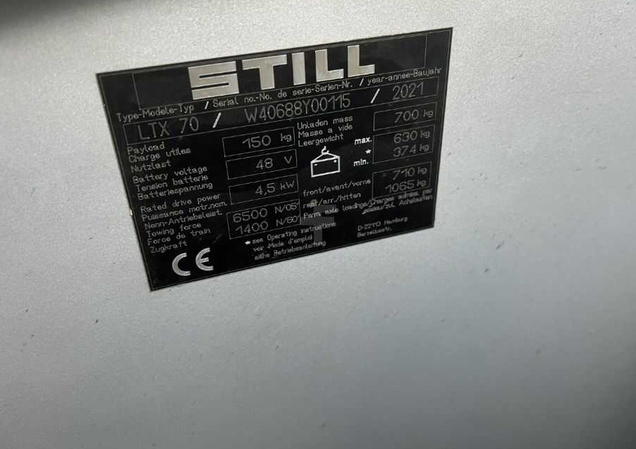 Still LTX70 - Elektrische trekker: afbeelding 4 Still LTX70 - Elektrische trekker: afbeelding 4
